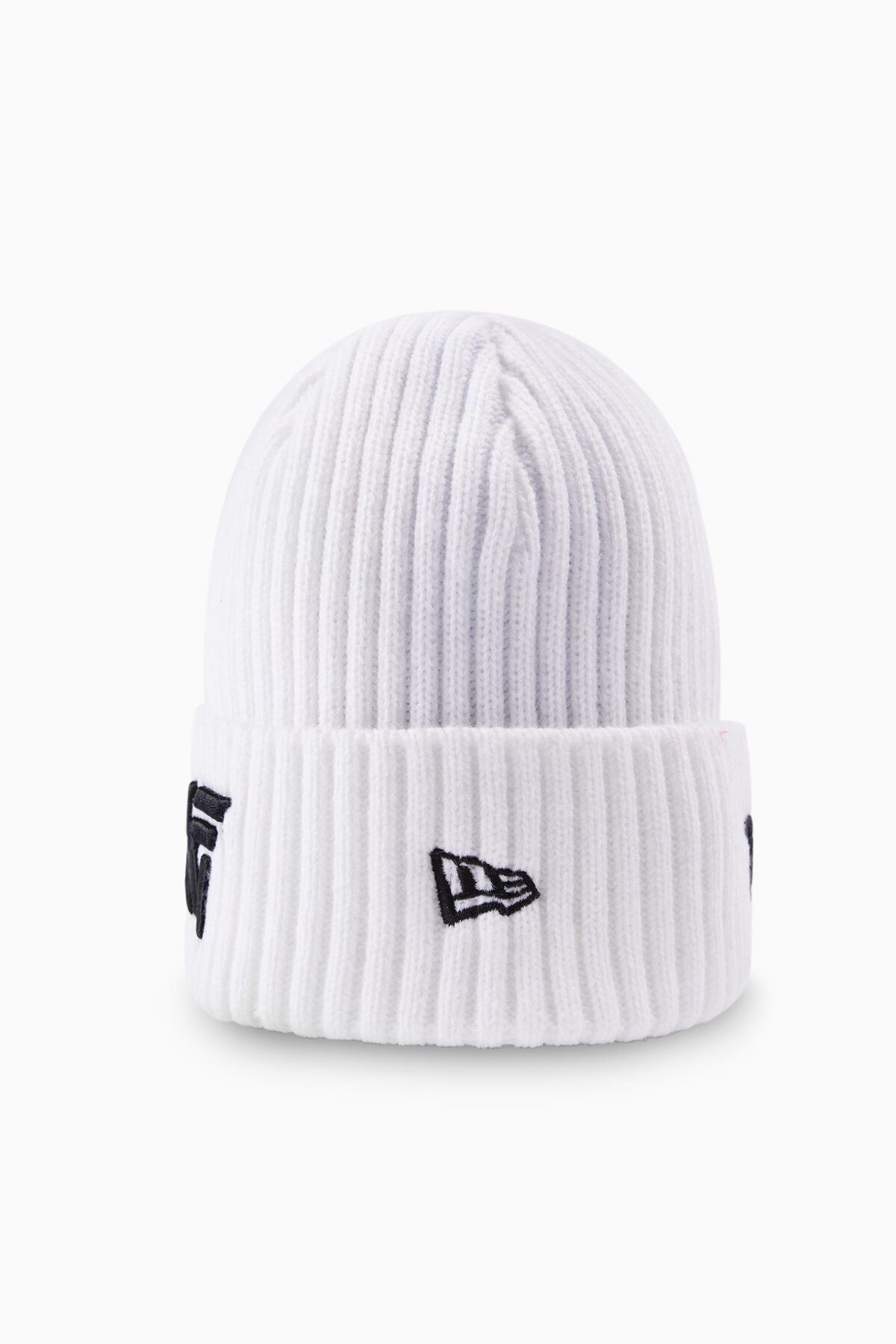 Classic Knit Cuff Beanie White